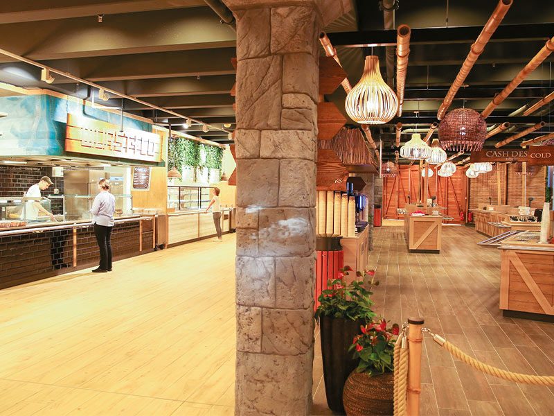 World Food Court Tropical Islands Berlin