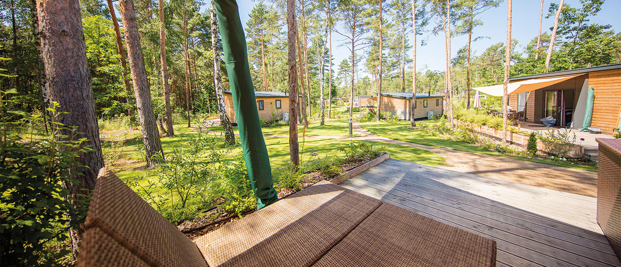 Tropical Islands baut moderne Woodland Homes