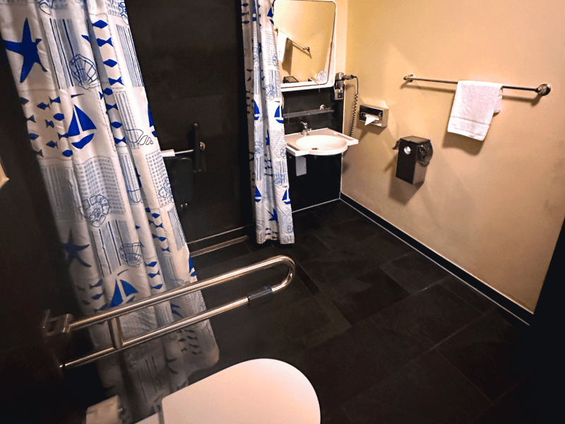 Barrierefreies Bad im Premium-Zimmer